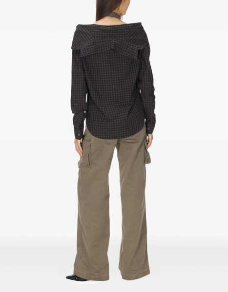 Bluze OUR LEGACY Kaonashi Shirt BLACK Femei (BM 19434314) 4