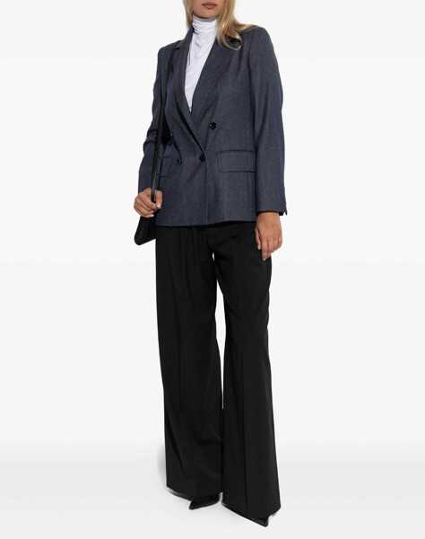 Sacouri office Max Mara Wool Jacket BLUE Femei (BM 19434320) 2