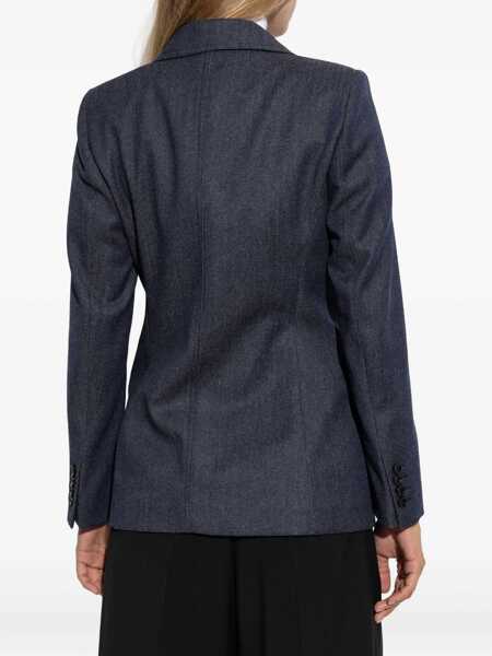 Sacouri office Max Mara Wool Jacket BLUE Femei (BM 19434320) 4