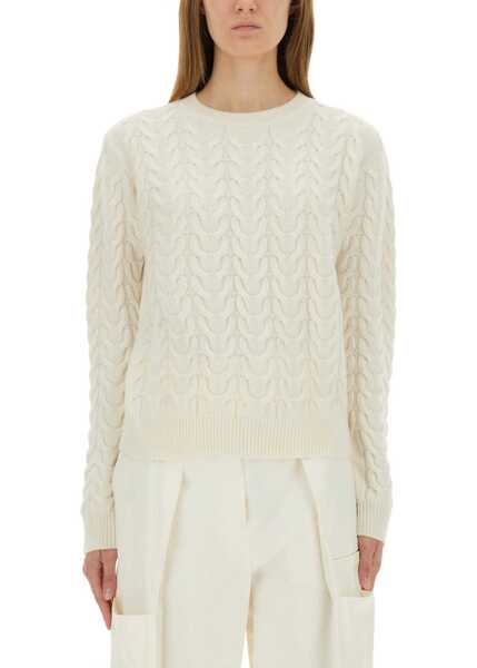 Pulovere casual Max Mara Braided Knit Aramis IVORY Femei (BM 19434329) 1