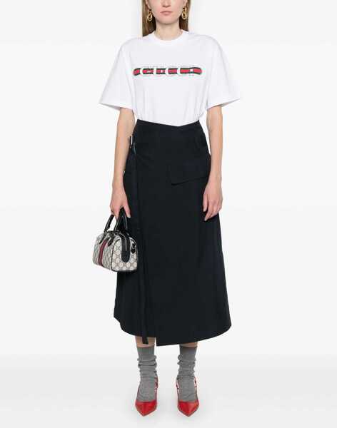 Tricouri Gucci Jersey T-Shirt WHITE Femei (BM 19434332) 2