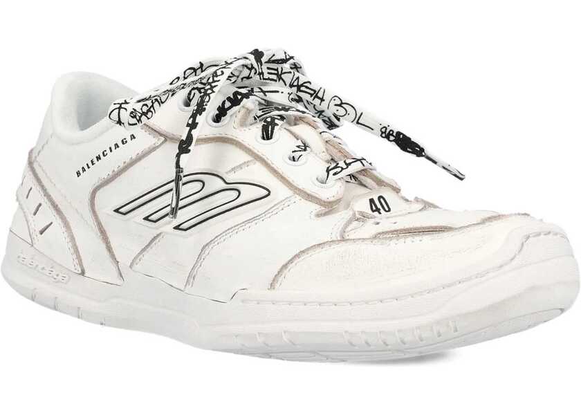 Sneakers Balenciaga Hamptons Sneaker WHITE Femei (BM 19434359) 2