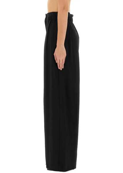 Pantaloni casual SPORTMAX Pants Quito BLACK Femei (BM 19434383) 4