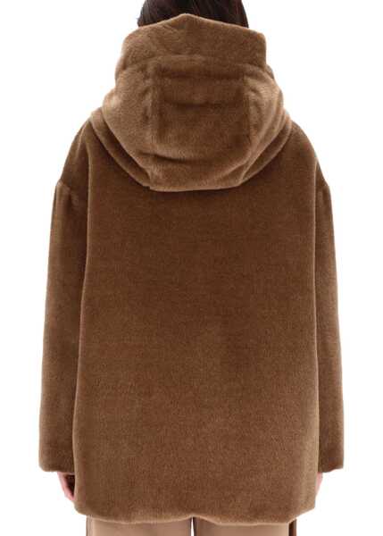 Jachete Max Mara Reversible Jacket BROWN Femei (BM 19434392) 3