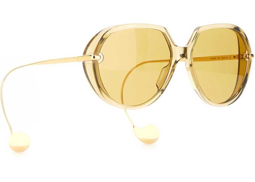 Ochelari de soare Bottega Veneta Square Drop Sunglasses YELLOW Barbati (BM 19434410) 2