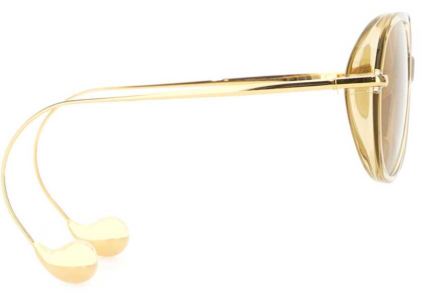 Ochelari de soare Bottega Veneta Square Drop Sunglasses YELLOW Barbati (BM 19434410) 3