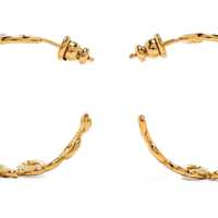 Cercei Chloe Dama - Cercei Chloe Logo Earrings GOLD Femei (BM 19434428) - B-mall.ro