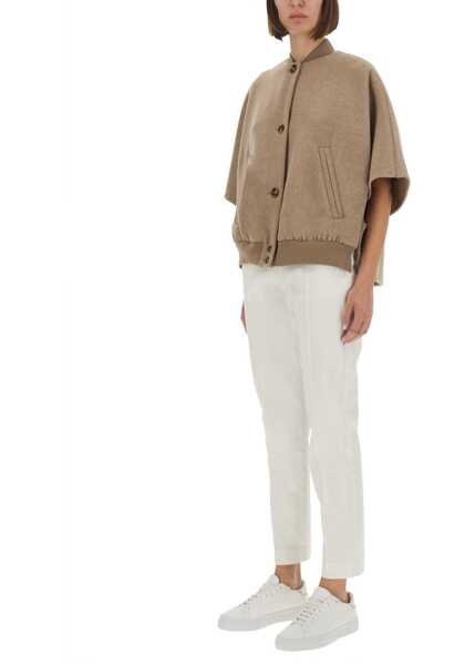 Paltoane Max Mara Coat Leticia BEIGE Femei (BM 19434431) 2