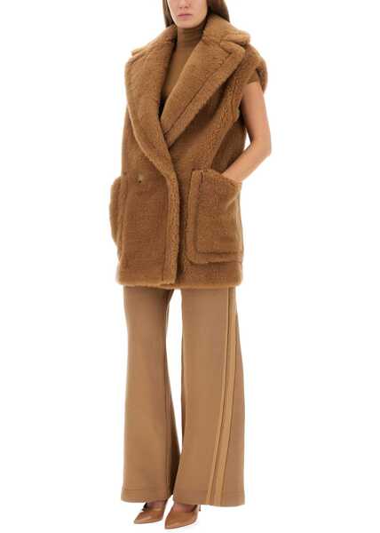 Veste casual Max Mara Teddy Bear Vest Breda1234 BEIGE Femei (BM 19434437) 2