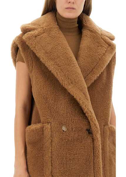 Veste casual Max Mara Teddy Bear Vest Breda1234 BEIGE Femei (BM 19434437) 4