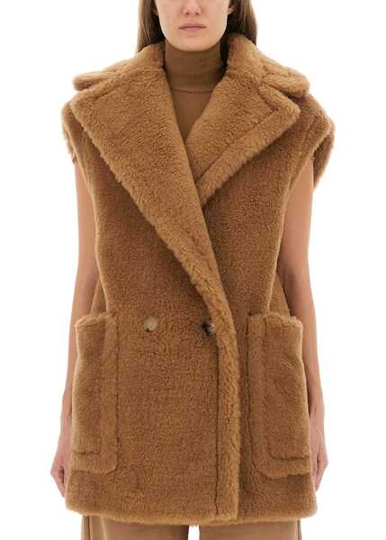Veste casual Max Mara Teddy Bear Vest Breda1234 BEIGE Femei (BM 19434437) 1