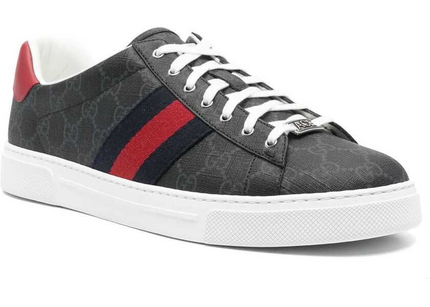 Sneakers Gucci Sneaker With Web Detail BLACK Barbati (BM 19434443) 2