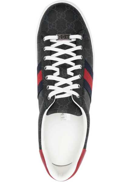 Sneakers Gucci Sneaker With Web Detail BLACK Barbati (BM 19434443) 4