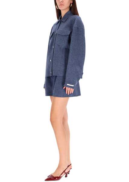 Trenciuri SPORTMAX Celso Jacket BLUE Femei (BM 19434449) 2
