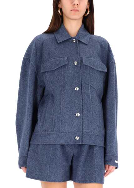 Trenciuri SPORTMAX Celso Jacket BLUE Femei (BM 19434449) 4