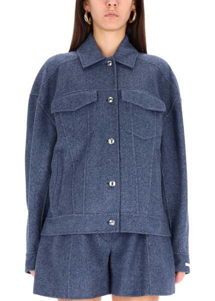 Trenciuri SPORTMAX Celso Jacket BLUE Femei (BM 19434449) 1