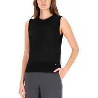 Geci Dama - Veste casual Herno Metallic Effect Sequined Vest BLACK Femei (BM 19434464) - B-mall.ro