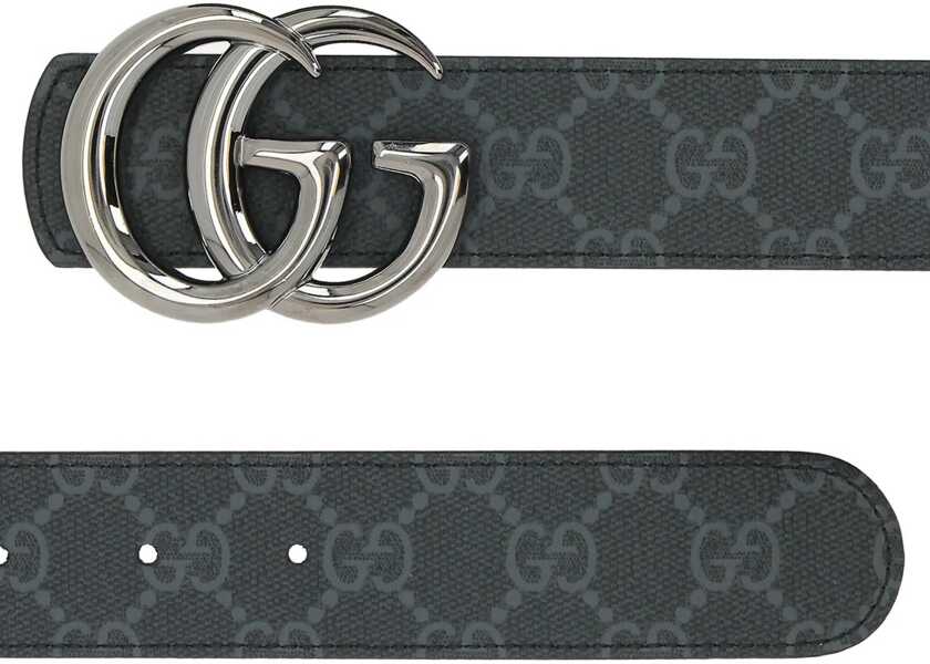 Curele Gucci Reversible Belt Gg Marmont BLACK Femei (BM 19434467) 3