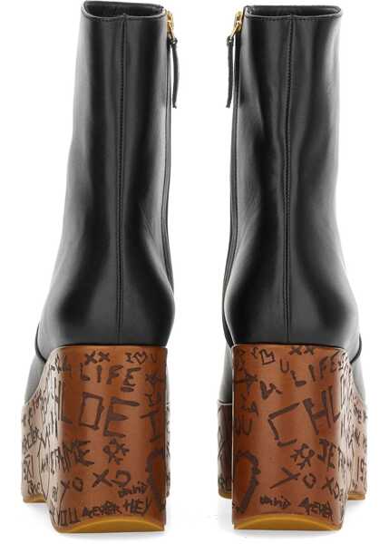 Cizme scurte Chloe Maxime Wedge Ankle Boot BLACK Femei (BM 19434470) 3