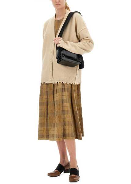 Cardigane UMA WANG Cashmere Cardigan With Buttons BEIGE Femei (BM 19434476) 2