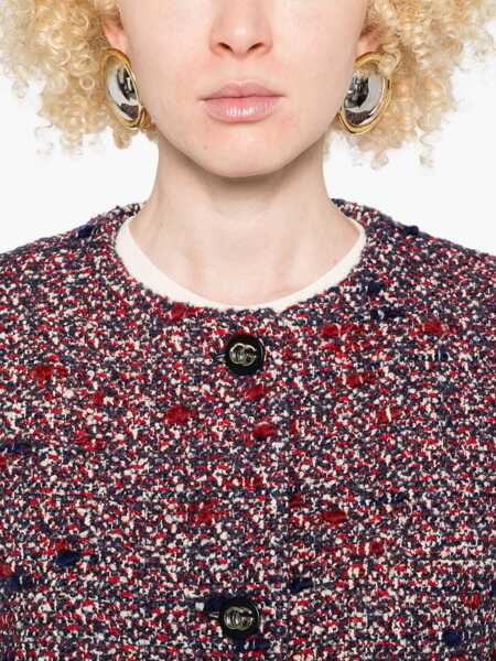 Sacouri office Gucci Boucl Wool Jacket MULTICOLOUR Femei (BM 19434479) 5