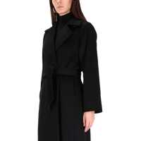 Paltoane Max Mara Dama - Paltoane Max Mara Camel Hair Manuela Coat BLACK Femei (BM 19434491) - B-mall.ro