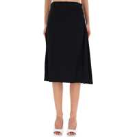 Fuste casual Draped "Hevira" Skirt Femei