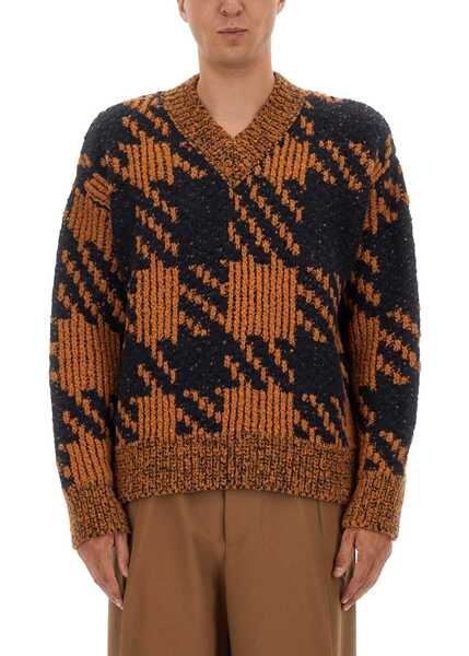 Pulovere casual Dries Van Noten Wool Jersey. MULTICOLOUR Barbati (BM 19434506) 1
