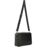 Genti tip postas pentru Barbati - Genti tip postas Bottega Veneta Intracciated Room Bag BLACK Barbati (BM 19434509) - B-mall.ro