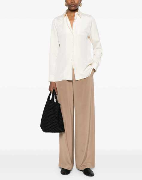 Pantaloni casual Max Mara Wide Pant Bonn BEIGE Femei (BM 19434521) 2