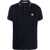 Moncler Polo With Logo BLUE
