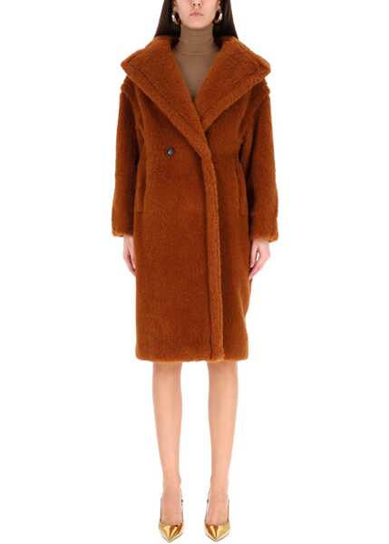 Paltoane Max Mara Teddy Bear Coat BROWN Femei (BM 19434572) 1