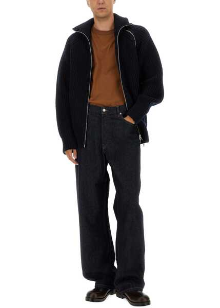 Pulovere Dries Van Noten Zippered Wool Sweater BLACK Barbati (BM 19434575) 2