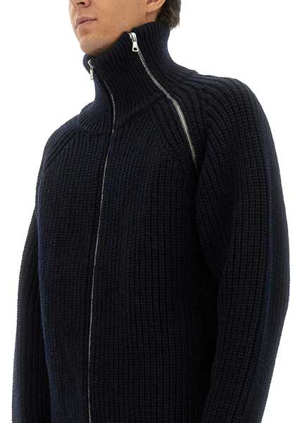 Pulovere Dries Van Noten Zippered Wool Sweater BLACK Barbati (BM 19434575) 4