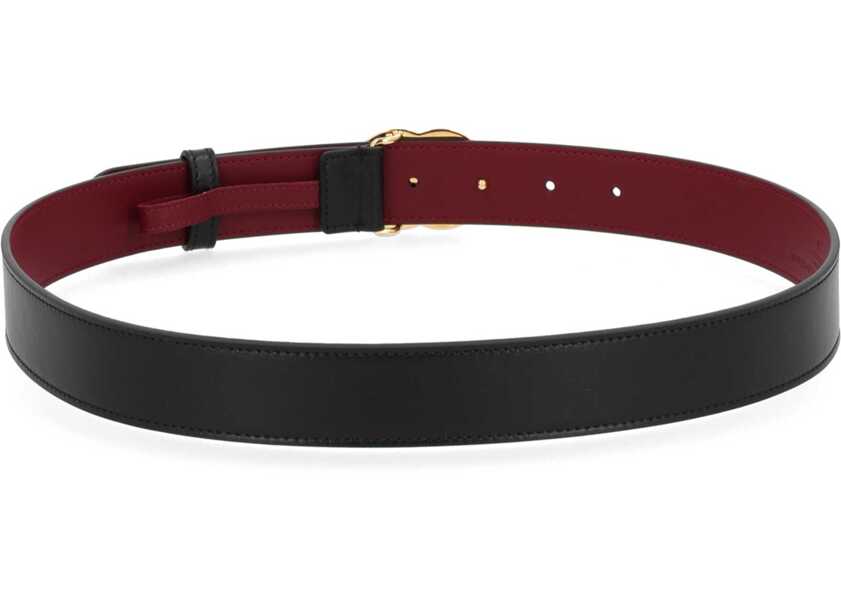 Curele Gucci Gg Cross Buckle Belt BLACK Femei (BM 19434653) 3