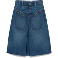 Fuste casual Denim Knee-Length Skirt Femei
