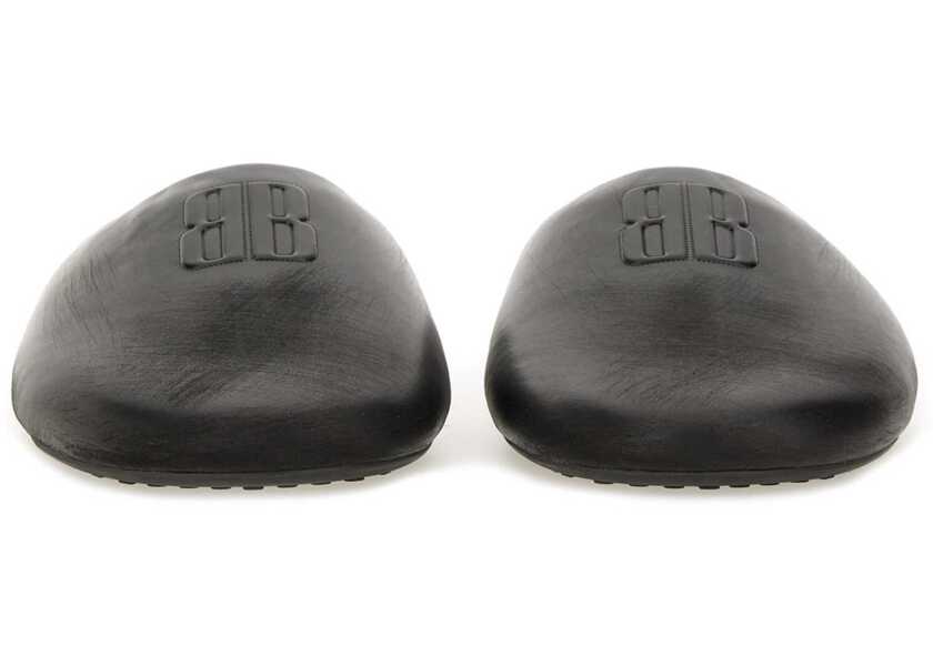 Sandale Balenciaga Flat Sabot Chateau BLACK Barbati (BM 19434698) 4