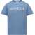 Moncler T-Shirt With Logo AZURE