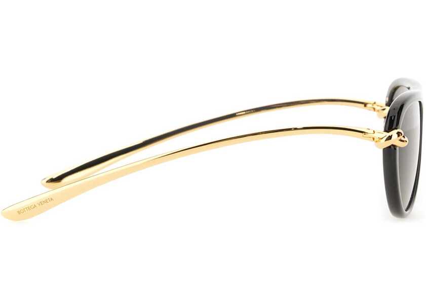 Ochelari de soare Bottega Veneta Aviator Knot Sunglasses GOLD Barbati (BM 19434719) 3