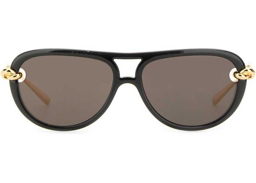 Ochelari de soare Bottega Veneta Aviator Knot Sunglasses GOLD Barbati (BM 19434719) 1