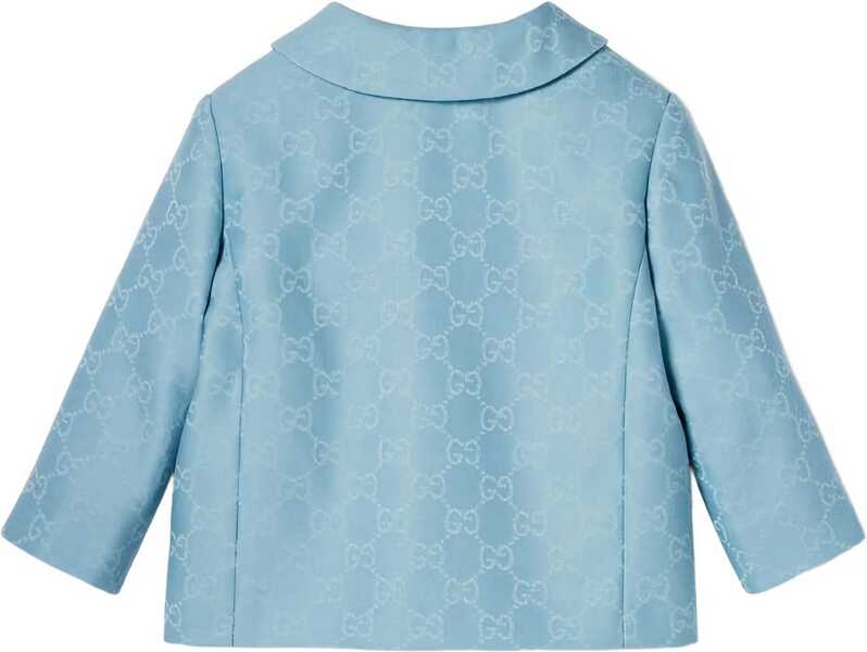 Jachete Gucci Jacket Embroidered Gg Logo AZURE Baieti (BM 19434740) 2