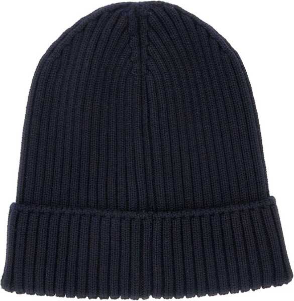 Caciuli Moncler Logo Beanie Hat BLUE Baieti (BM 19434752) 2