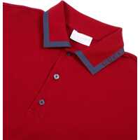 Tricouri Polo pentru Baieti - Tricouri Polo Gucci Polo With Logo BORDEAUX Baieti (BM 19434755) - B-mall.ro