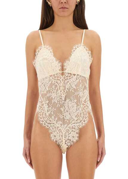 Bluze ZIMMERMANN Teddy In Lace IVORY Femei (BM 19434812) 1