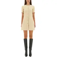 Rochii casual Textured Wool Tweed Dress Femei