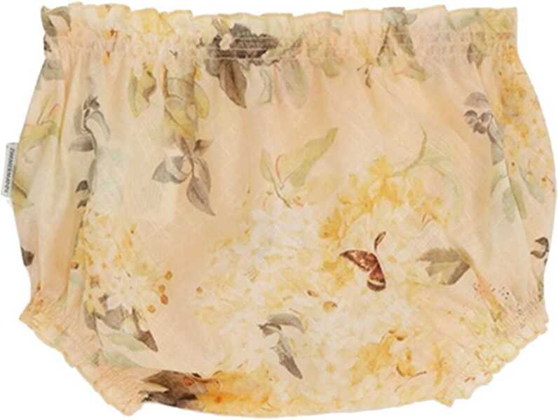 Pantaloni scurti ZIMMERMANN Short YELLOW Fete (BM 19434839) 2