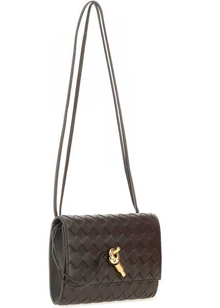 Genti mini Bottega Veneta Lets Go Clutch Bag BROWN Femei (BM 19434866) 2