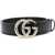 Gucci Thin Belt "Gg" Marmont BLACK