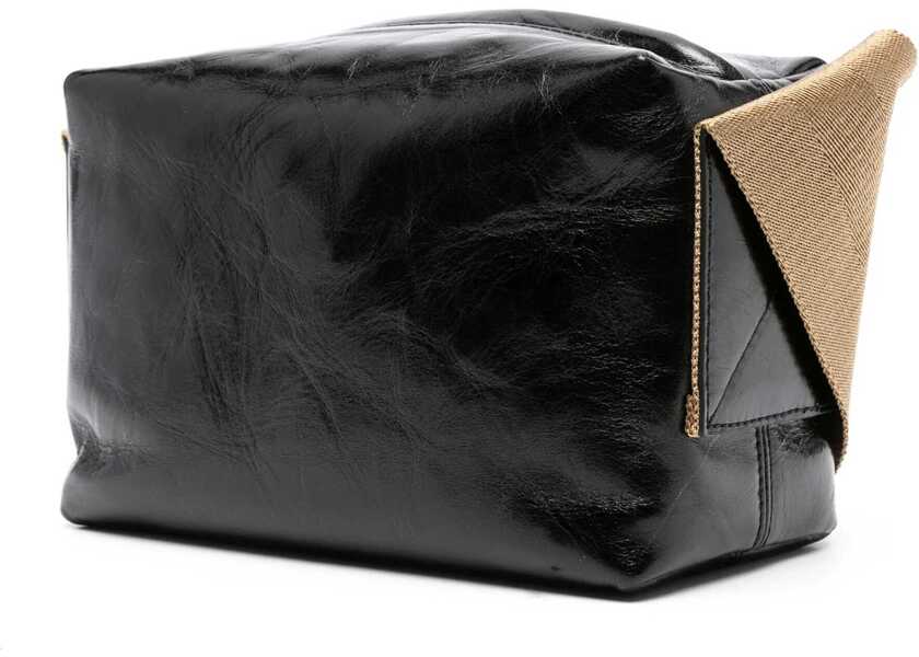 Genti de umar UMA WANG Leather Shoulder Bag BLACK Femei (BM 19434872) 2