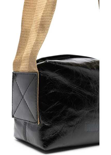 Genti de umar UMA WANG Leather Shoulder Bag BLACK Femei (BM 19434872) 3